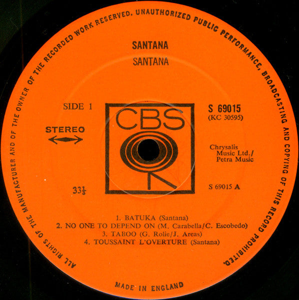 Santana - secondary