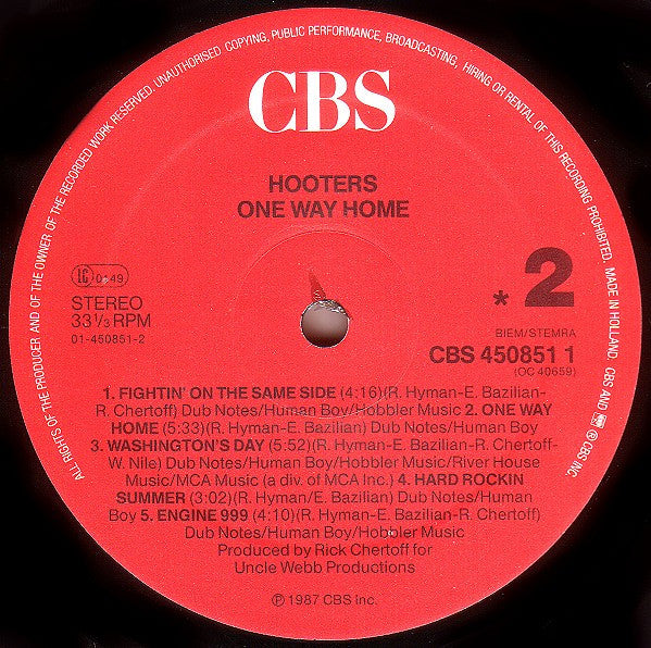 One Way Home - secondary