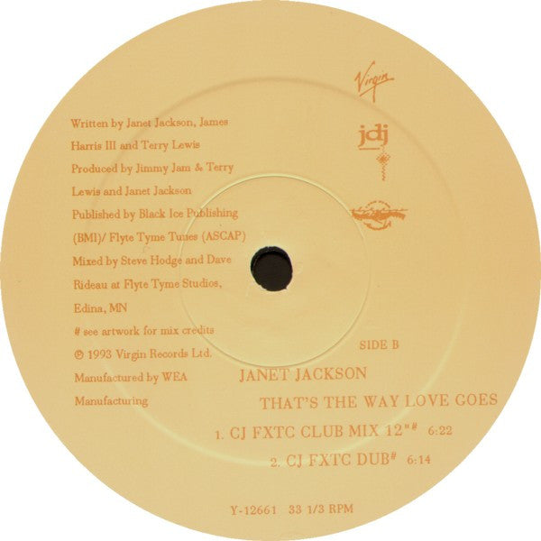 That's The Way Love Goes - secondary