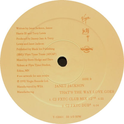 That's The Way Love Goes - secondary