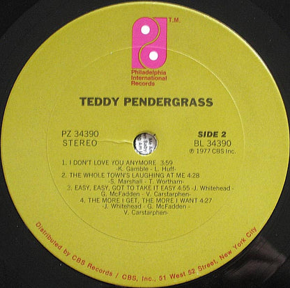 Teddy Pendergrass - secondary