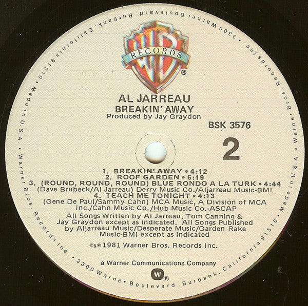 Breakin' Away - secondary