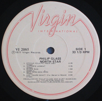 Philip Glass - North Star