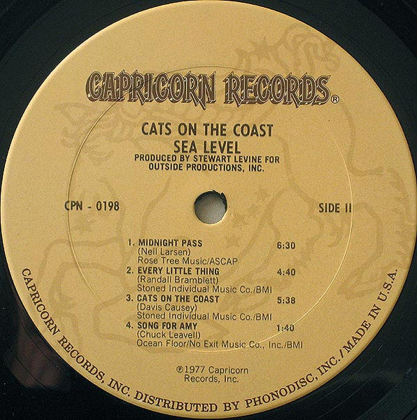 Cats On The Coast - secondary