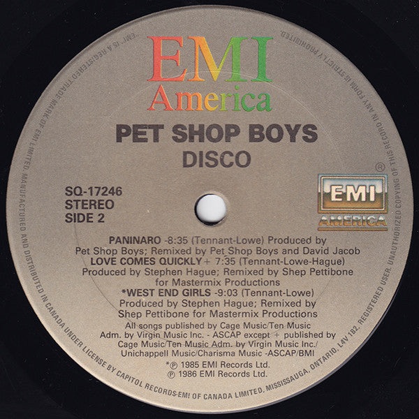 Pet Shop Boys - Disco