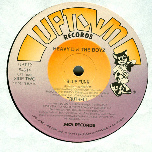 12" Single: Heavy D. & The Boyz - Truthful