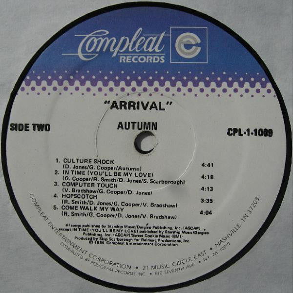 Arrival - secondary
