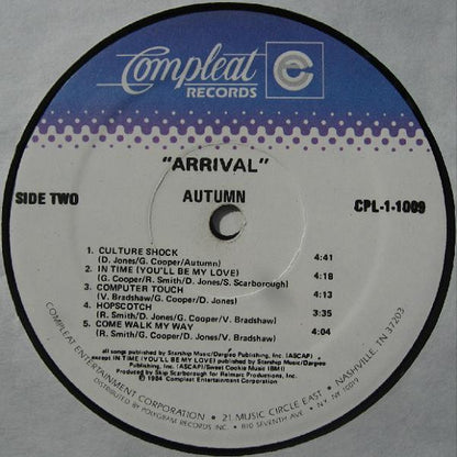 Arrival - secondary