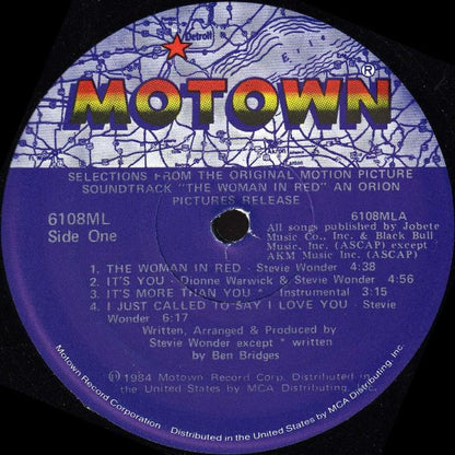 Stevie Wonder - The Woman In Red (Selections From The Original Motion Picture Soundtrack)