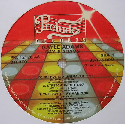 Gayle Adams - secondary