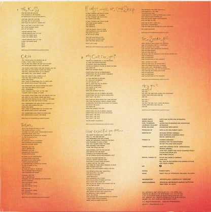 The Cure - Kiss Me Kiss Me Kiss Me