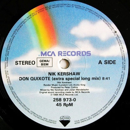 12" Single: Nik Kershaw - Don Quixote