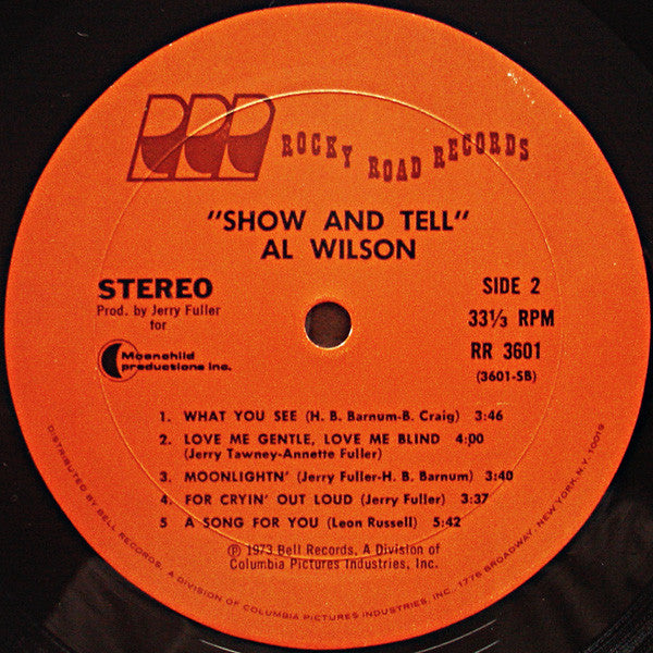 Al Wilson - Show And Tell