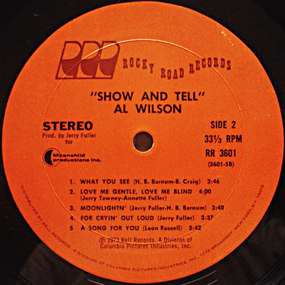 Al Wilson - Show And Tell