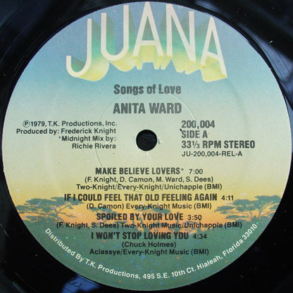 Anita Ward - Songs Of Love