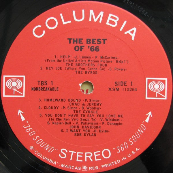 Various - The Best Of '66: Volume One