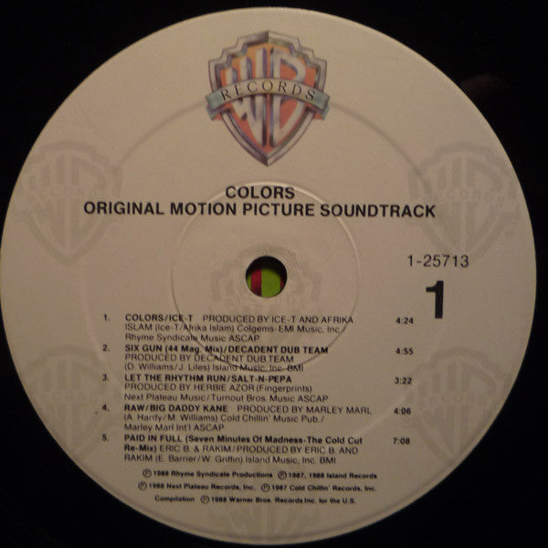 Various - Colors (Original Motion Picture Soundtrack)
