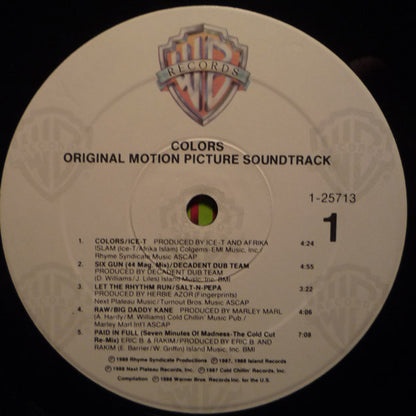 Various - Colors (Original Motion Picture Soundtrack)