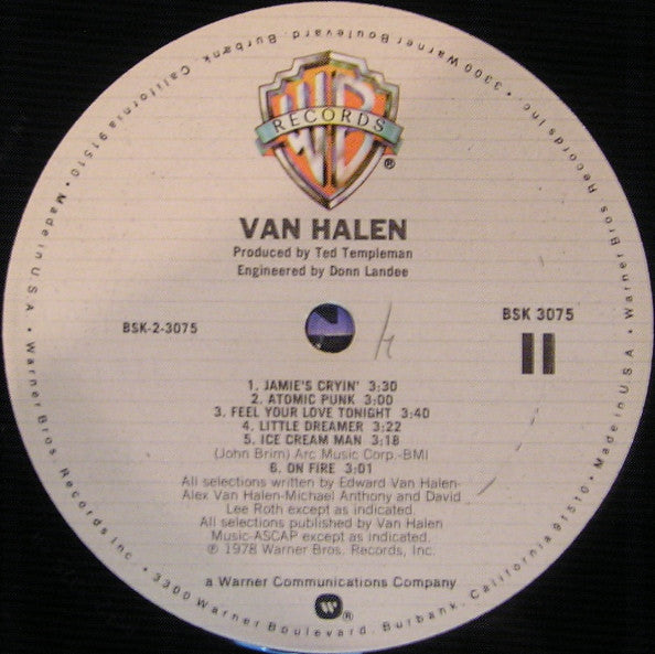 Van Halen - secondary