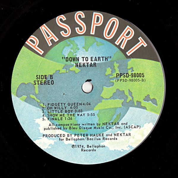 Down To Earth - secondary