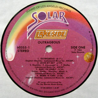 Outrageous - secondary