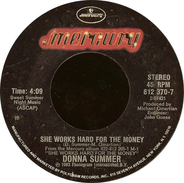 She Works Hard For The Money - secondary