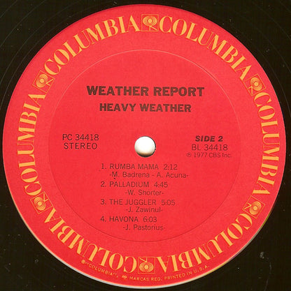 Heavy Weather - secondary