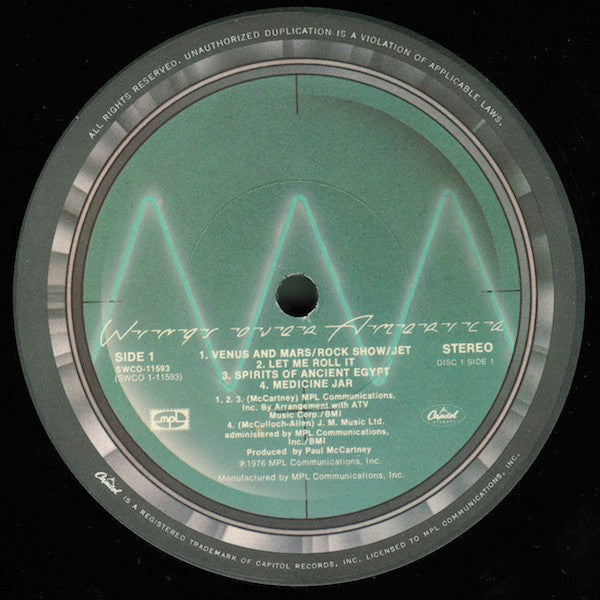 Wings - Wings Over America