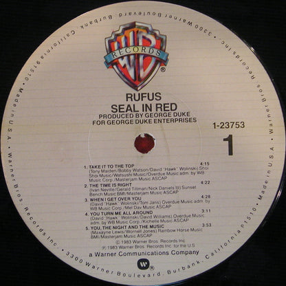 Rufus - Seal In Red
