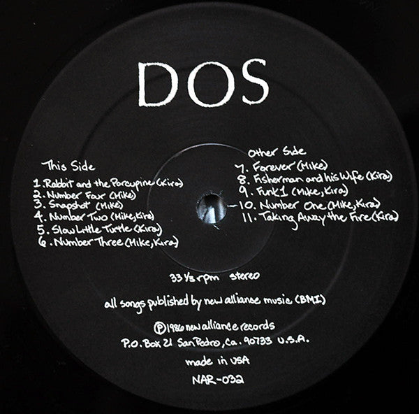 Dos - secondary