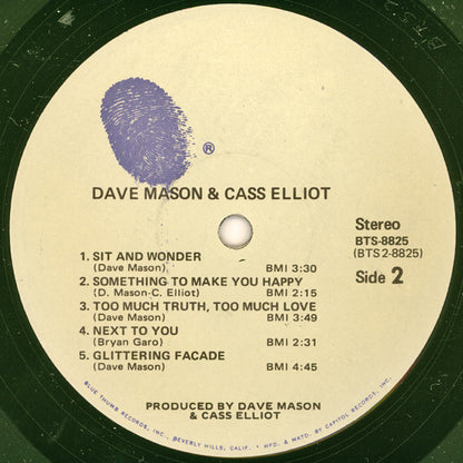 Dave Mason & Cass Elliot - secondary
