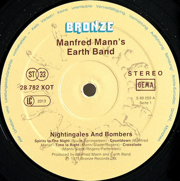 Nightingales & Bombers - secondary