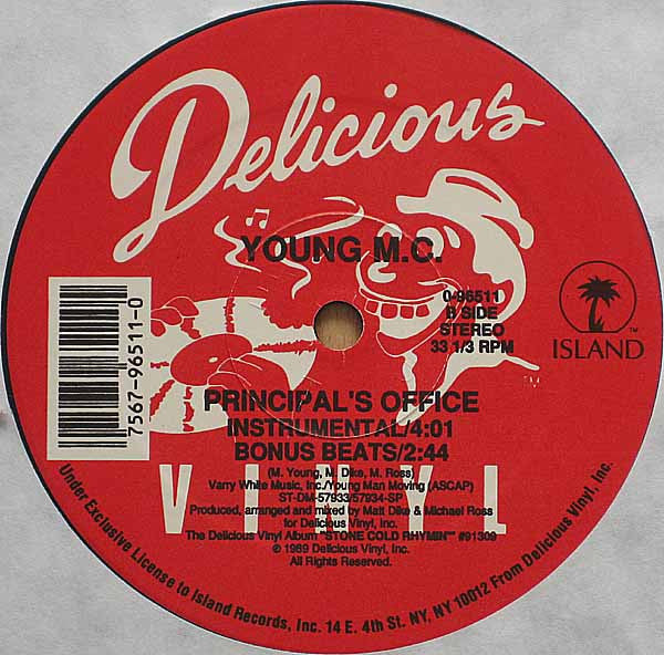 12" Single: Young MC - Principal's Office