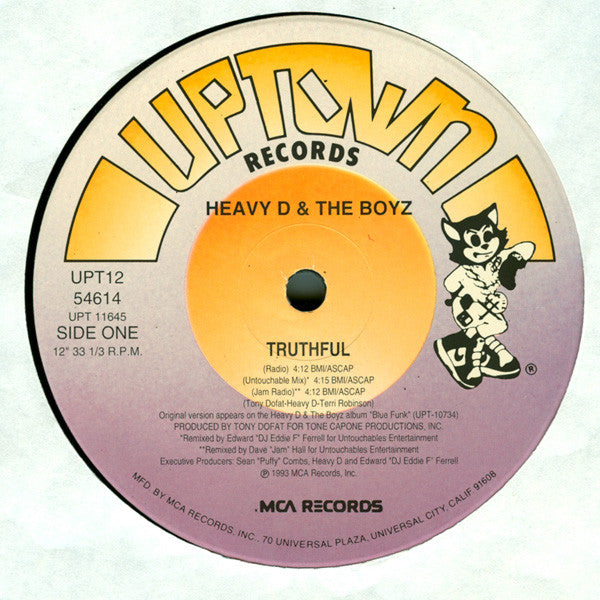 12" Single: Heavy D. & The Boyz - Truthful