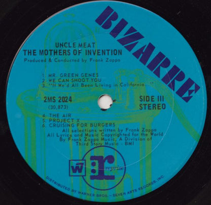 Uncle Meat - secondary