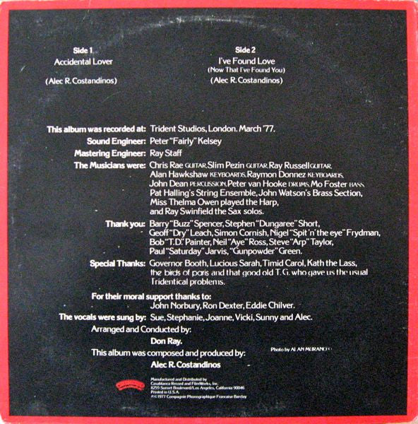 Love And Kisses - secondary