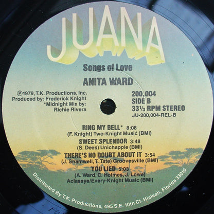 Anita Ward - Songs Of Love