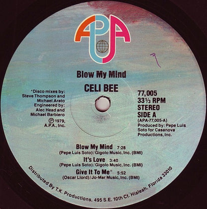 Celi Bee - Blow My Mind