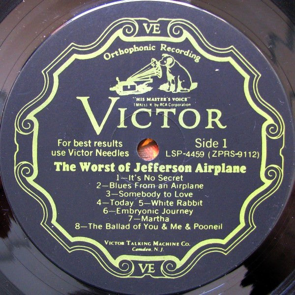 The Worst Of Jefferson Airplane - secondary