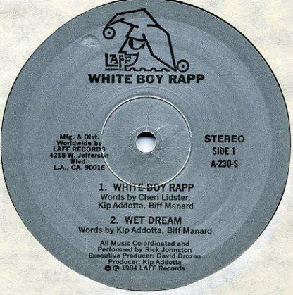 White Boy Rapp - secondary