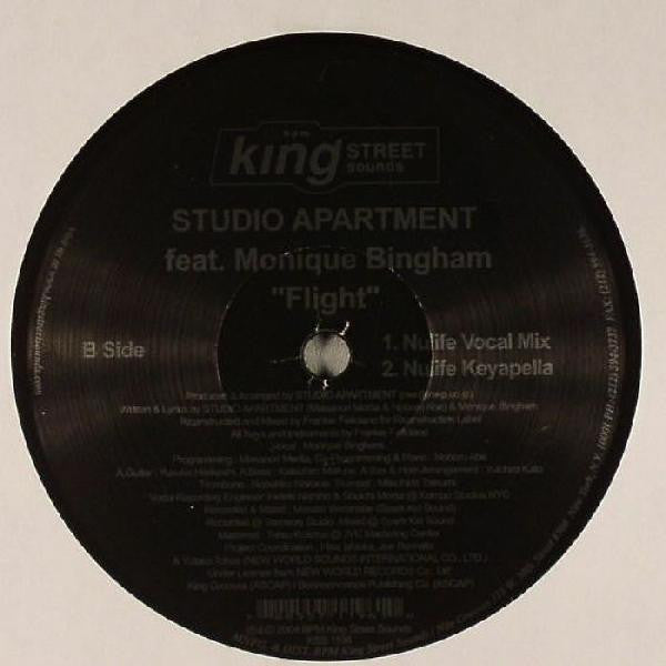 12" Single: Studio Apartment, Monique Bingham - Flight