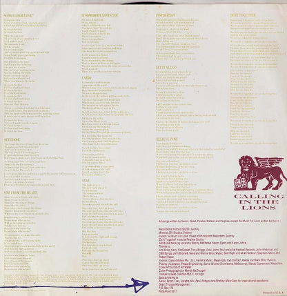 The Venetians - Calling In The Lions