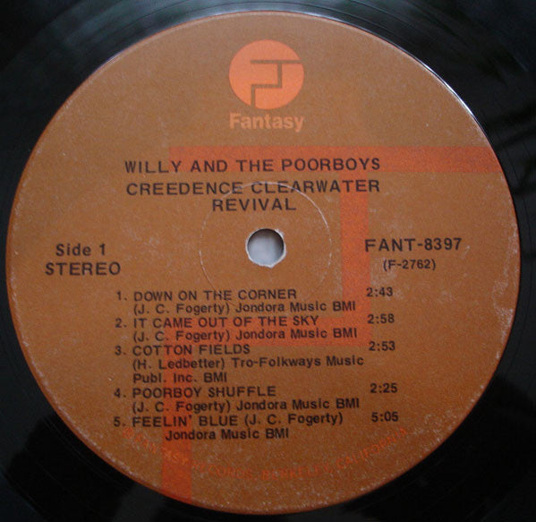 Creedence Clearwater Revival -  Willy And The Poor Boys