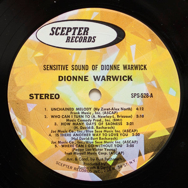 The Sensitive Sound Of Dionne Warwick - secondary