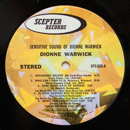 The Sensitive Sound Of Dionne Warwick - secondary