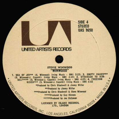 Winwood - secondary