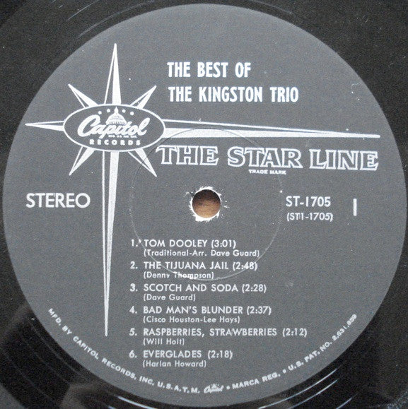 The Best Of The Kingston Trio - secondary
