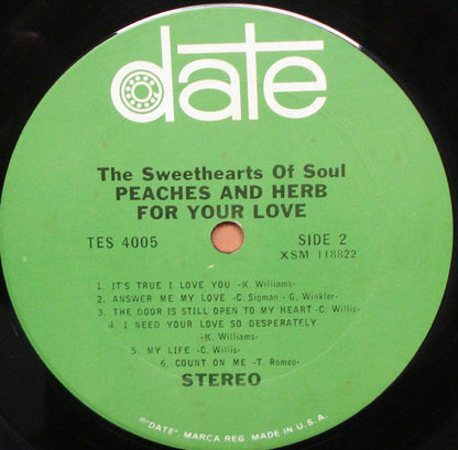 Peaches & Herb - For Your Love