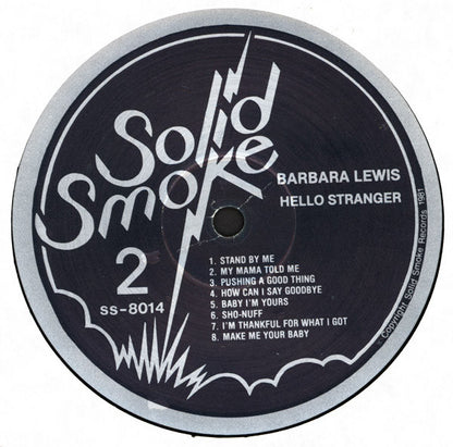 Barbara Lewis - Hello Stranger-16 Smooth Sides By Detroit's Soulful Songstress