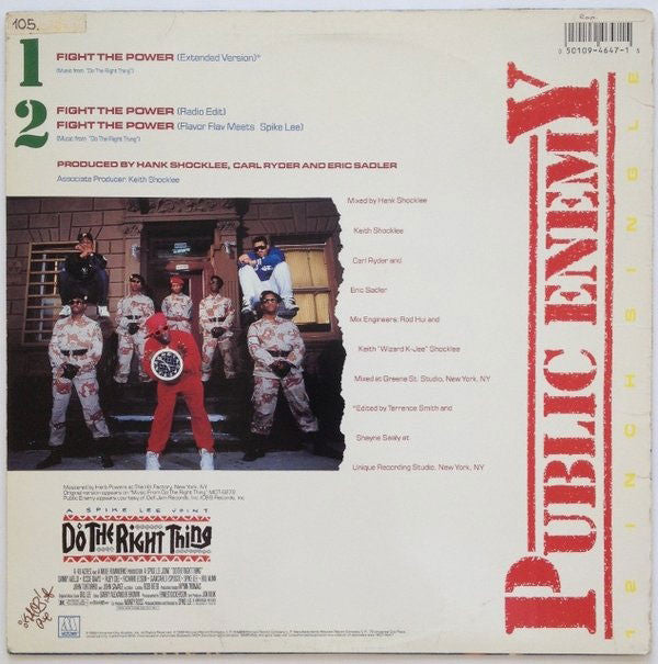 Public Enemy - Fight The Power (Extended Version)